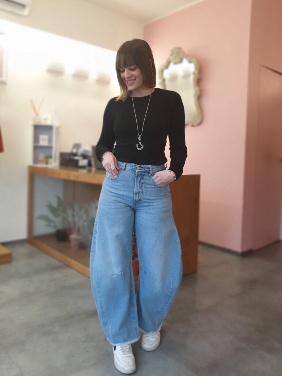 Jeans Banana Lavaggio Chiaro