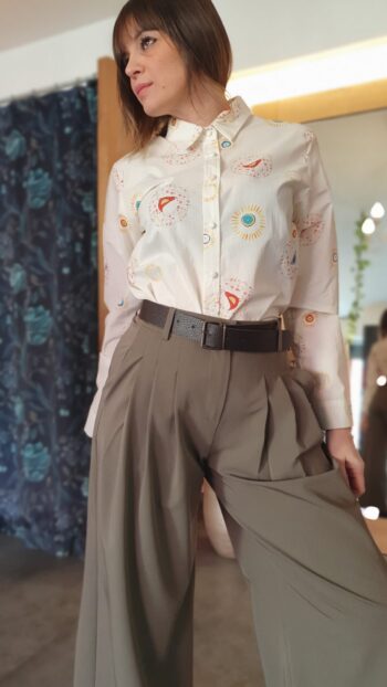 Camicia Stampa Kontatto